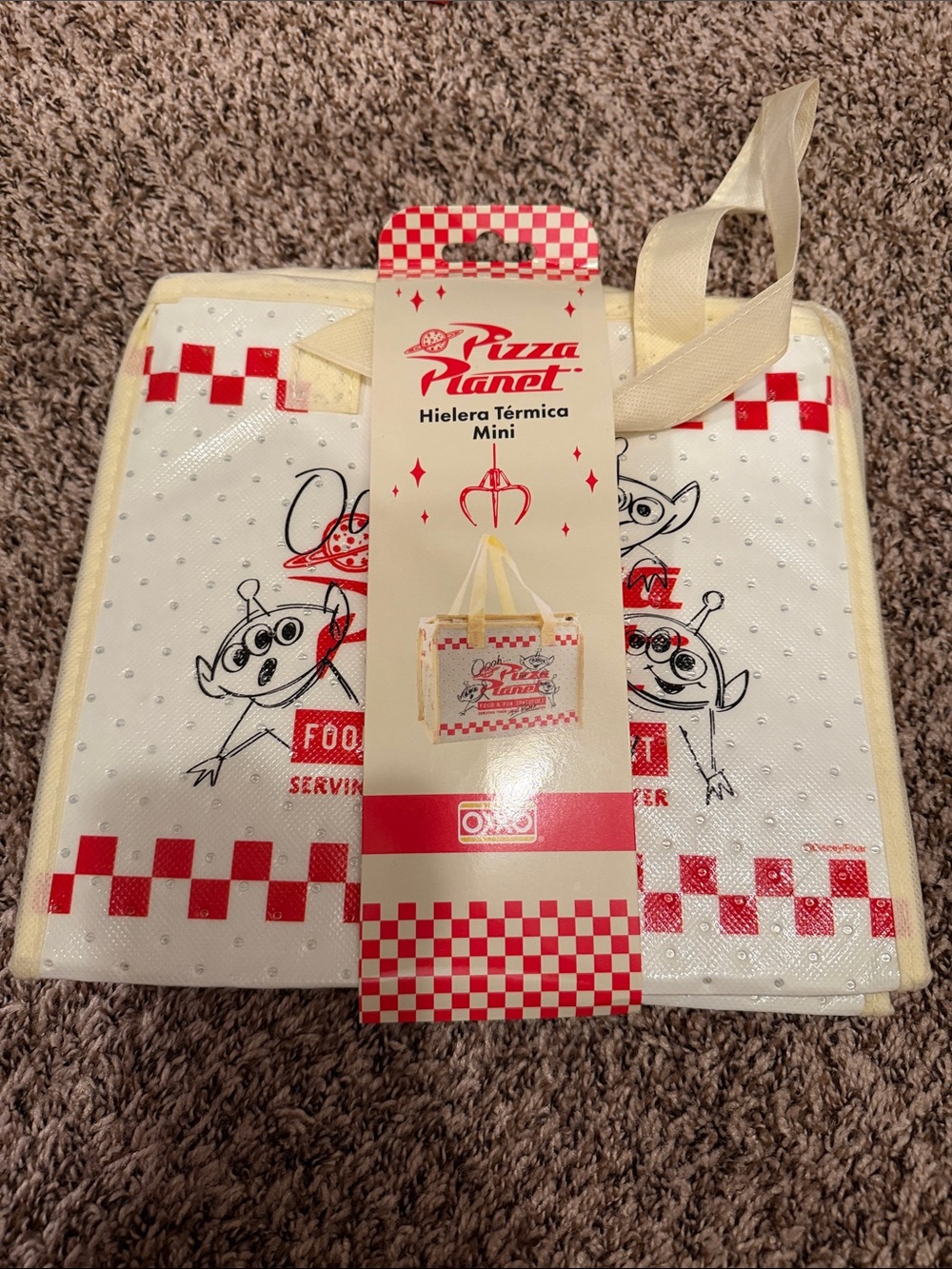Pizza Planet Mini Thermal Cooler Bag – OXXO Mexico Exclusive